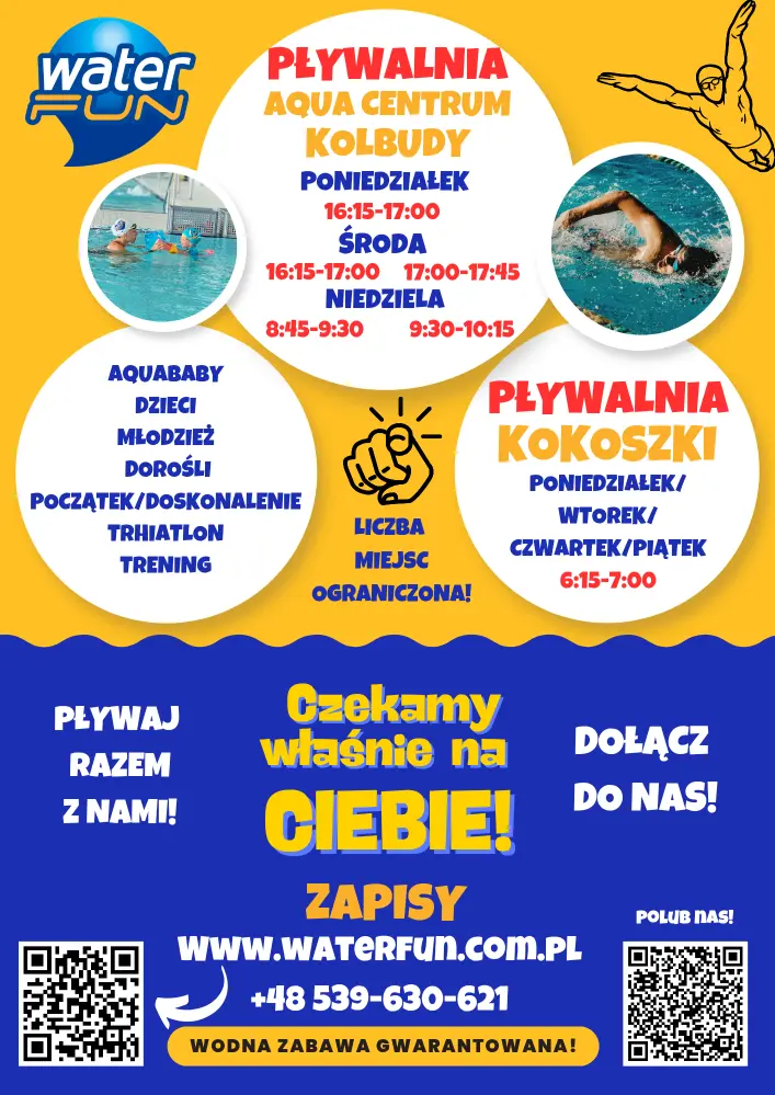 Zajęcia z nauki pływania w Gdańsku 2026/2027
